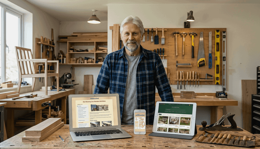 Ted McGrath creator of teds woodworking plans