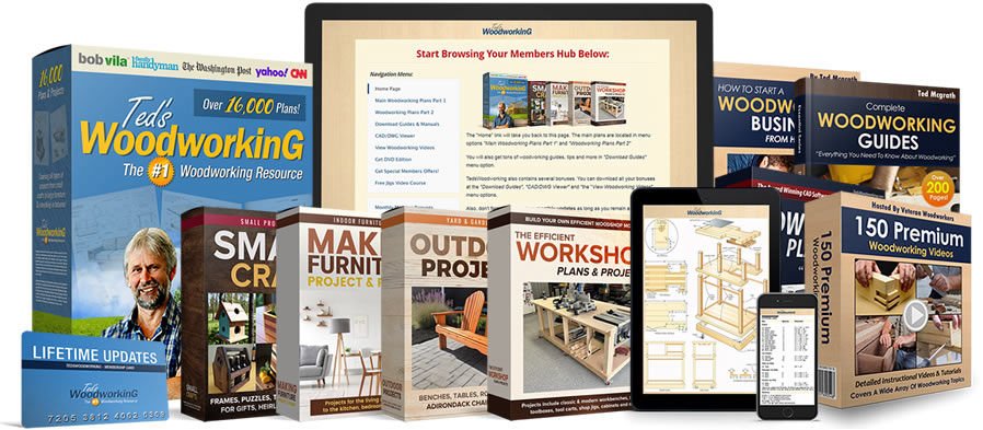 teds woodworking plans bundle